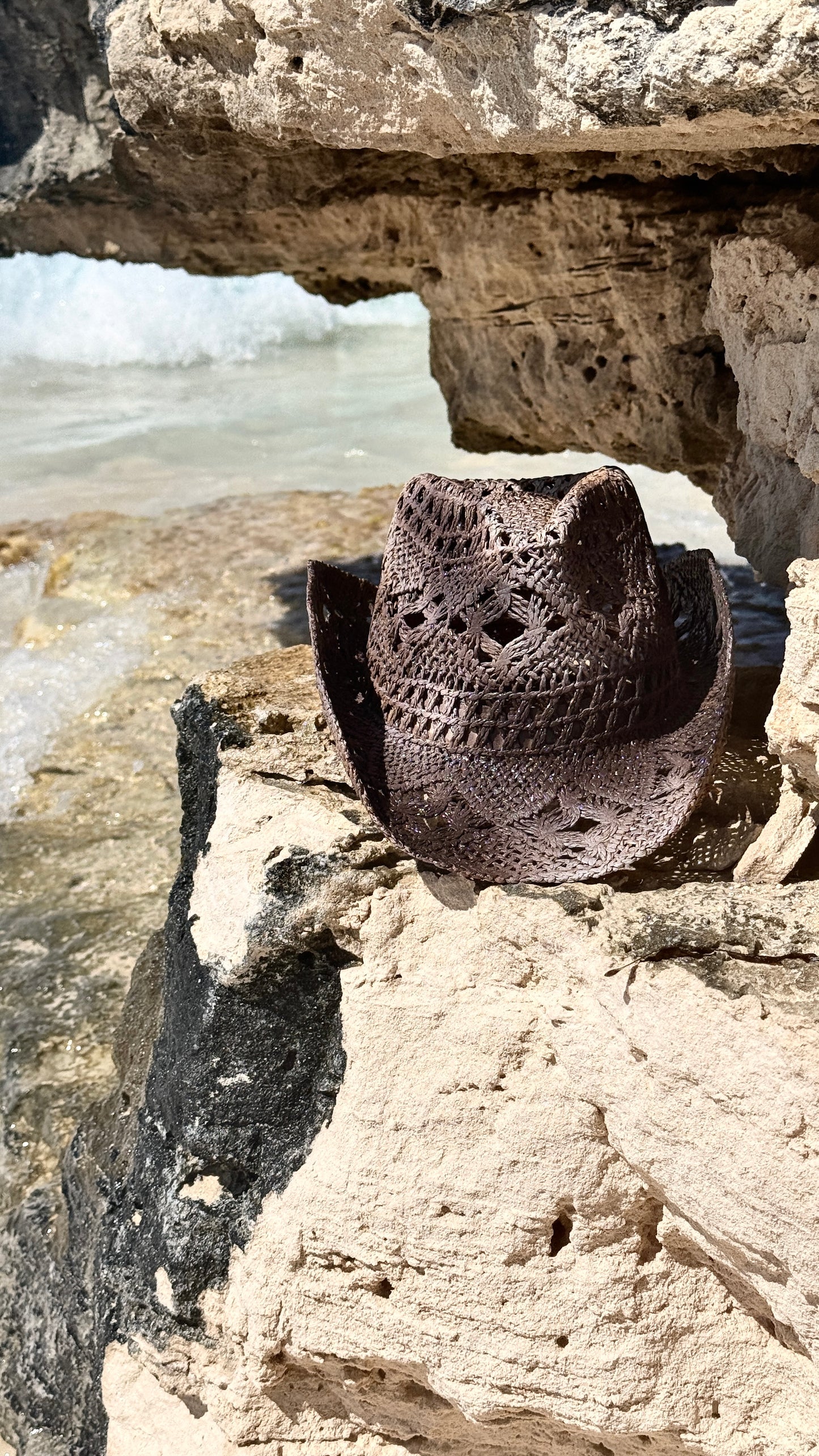 Dirty Brown Straw Hat
