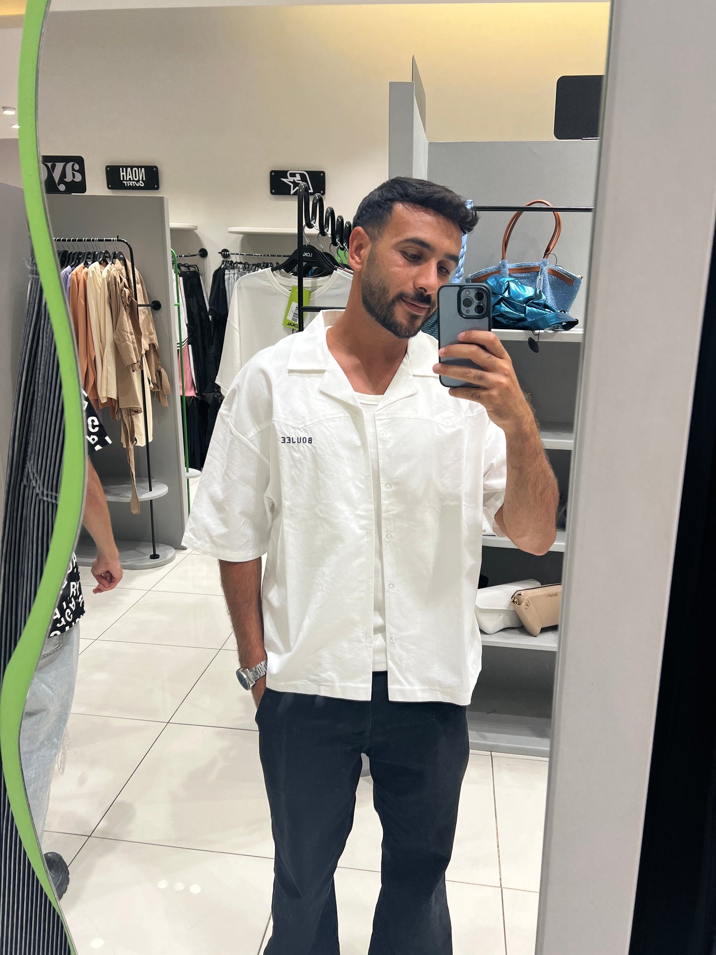 Boujee Tone White Shirt