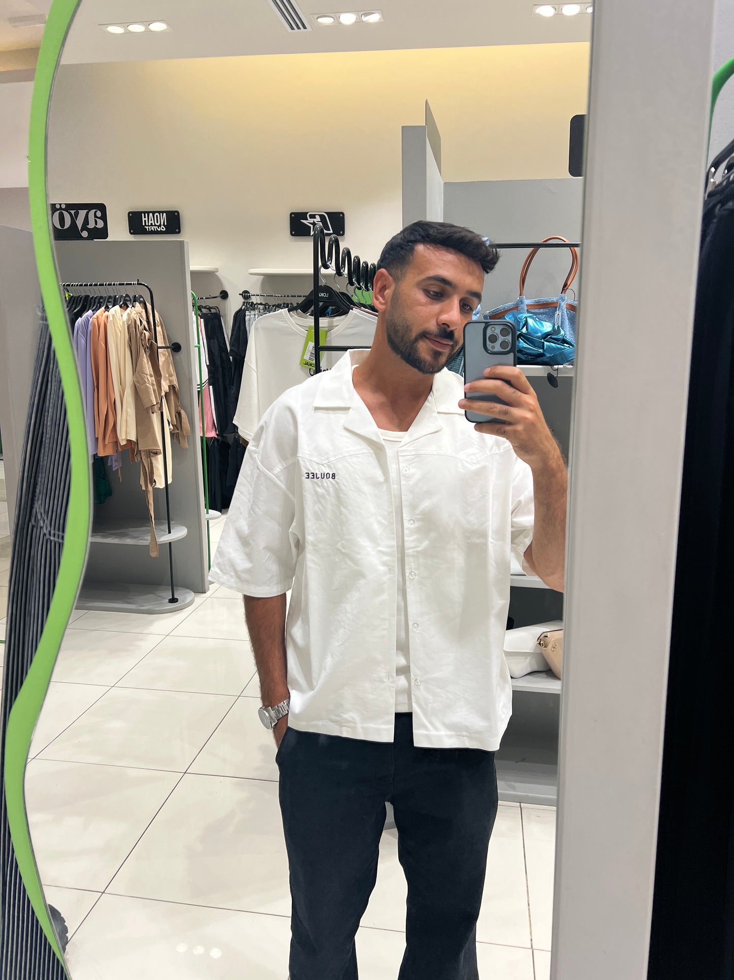 Boujee Tone White Shirt