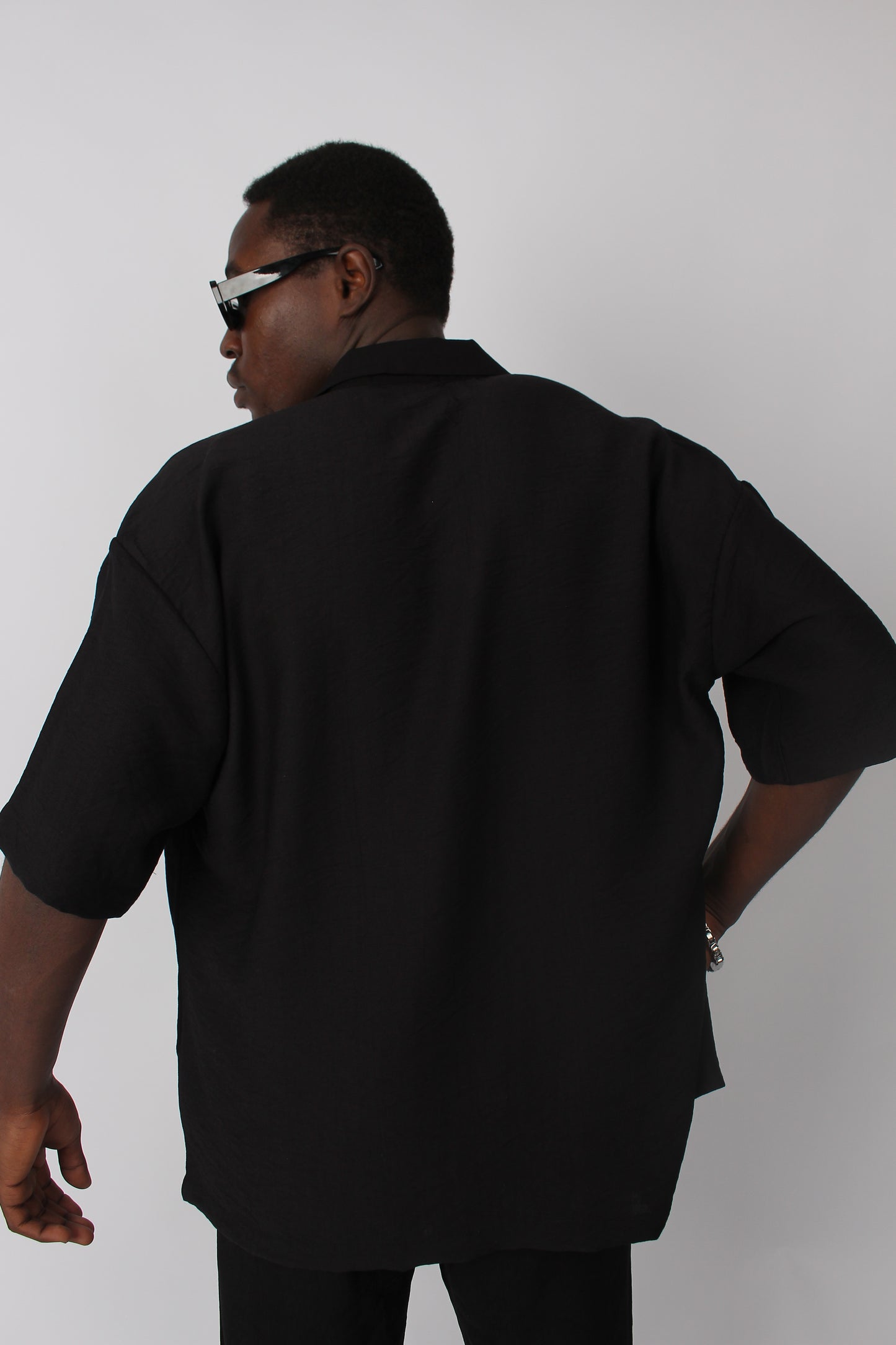 Embroidered Black shirt
