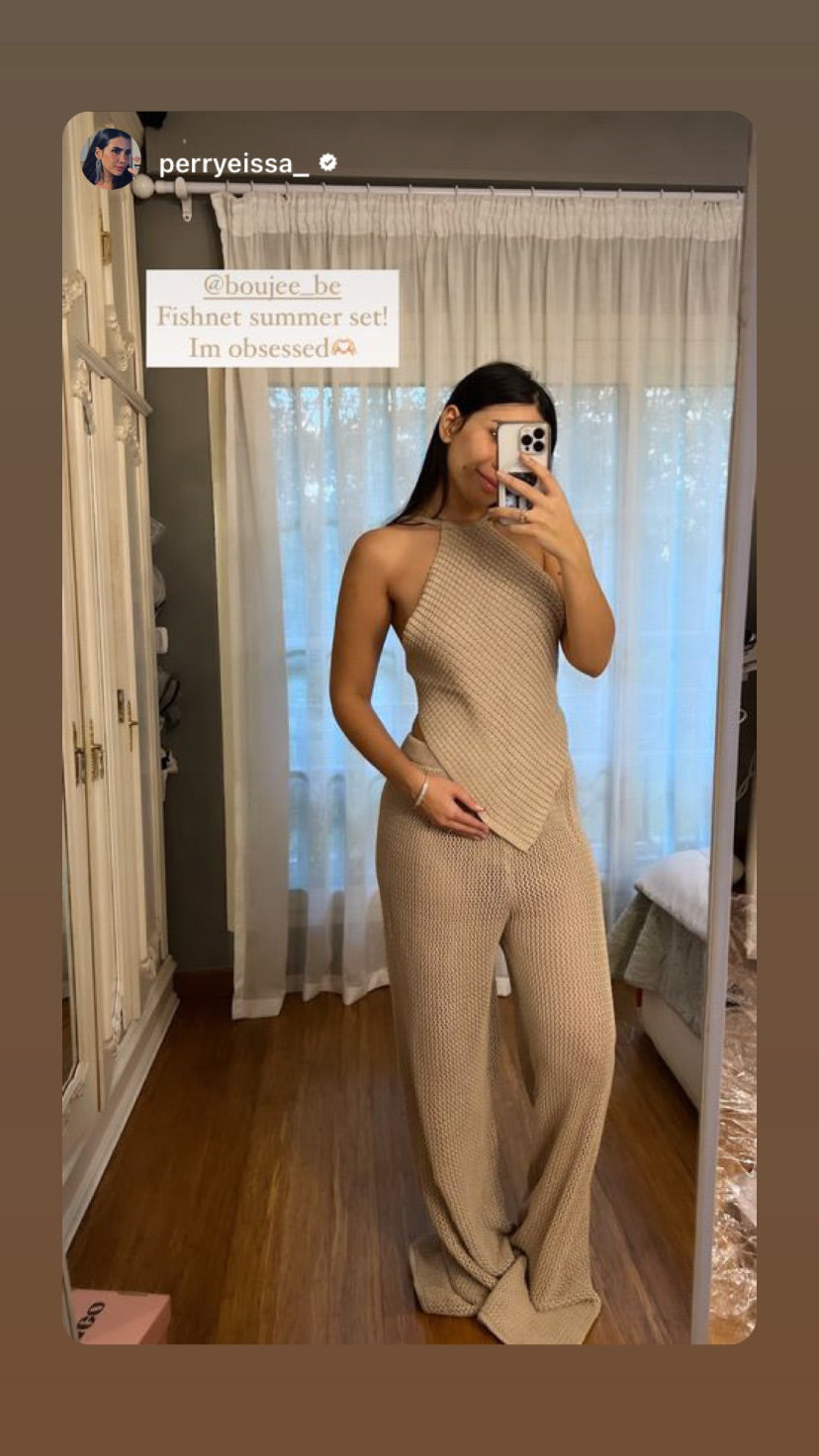 Nude Tricot Pants
