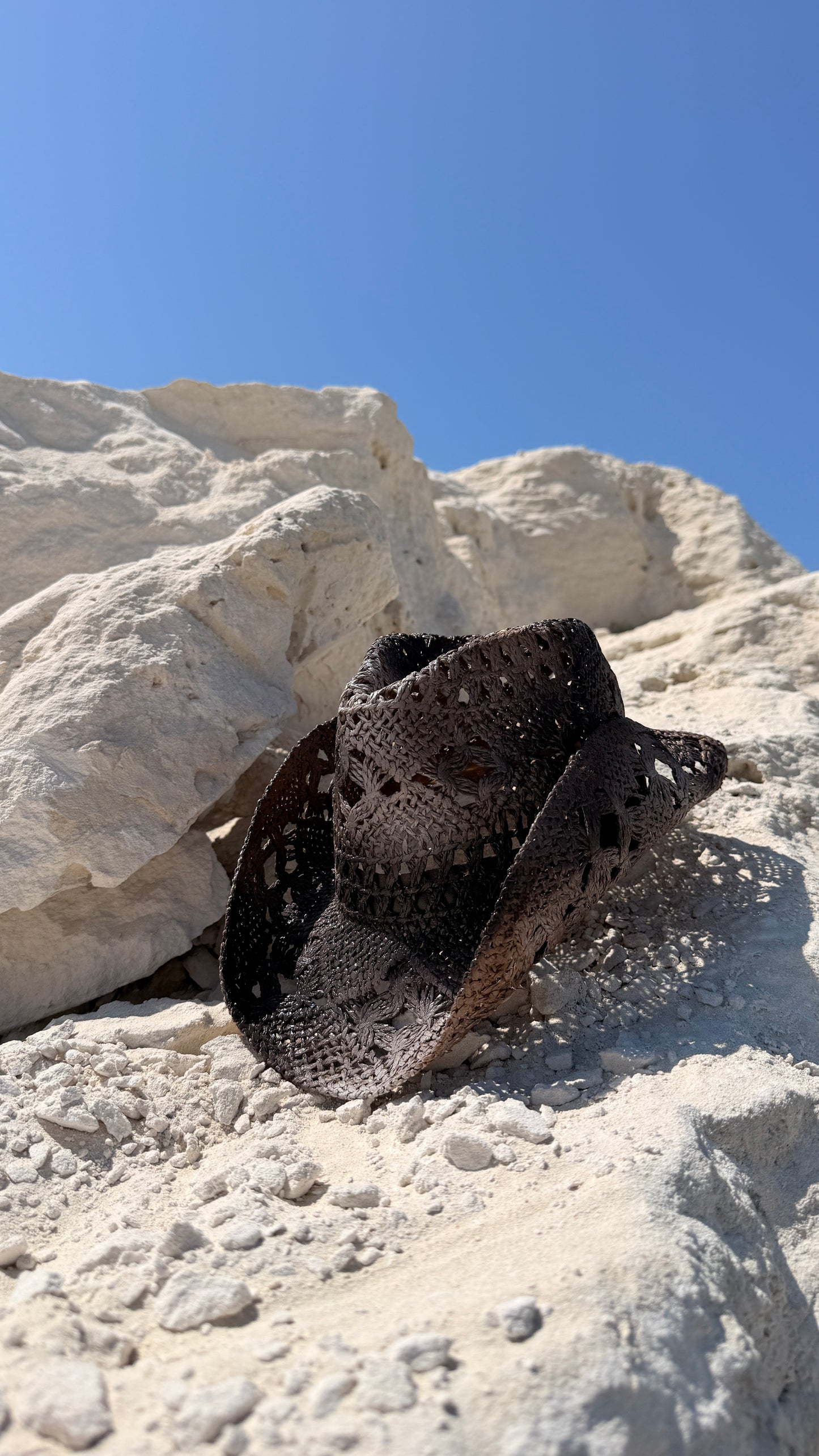 Dirty Brown Straw Hat