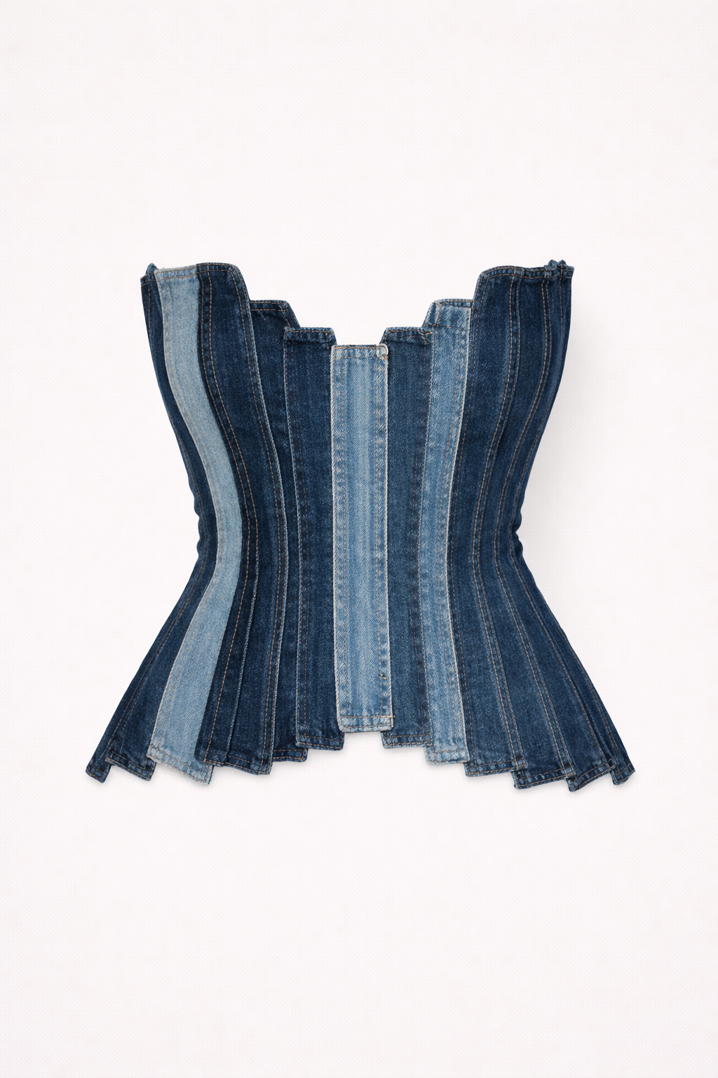 Denim Corset