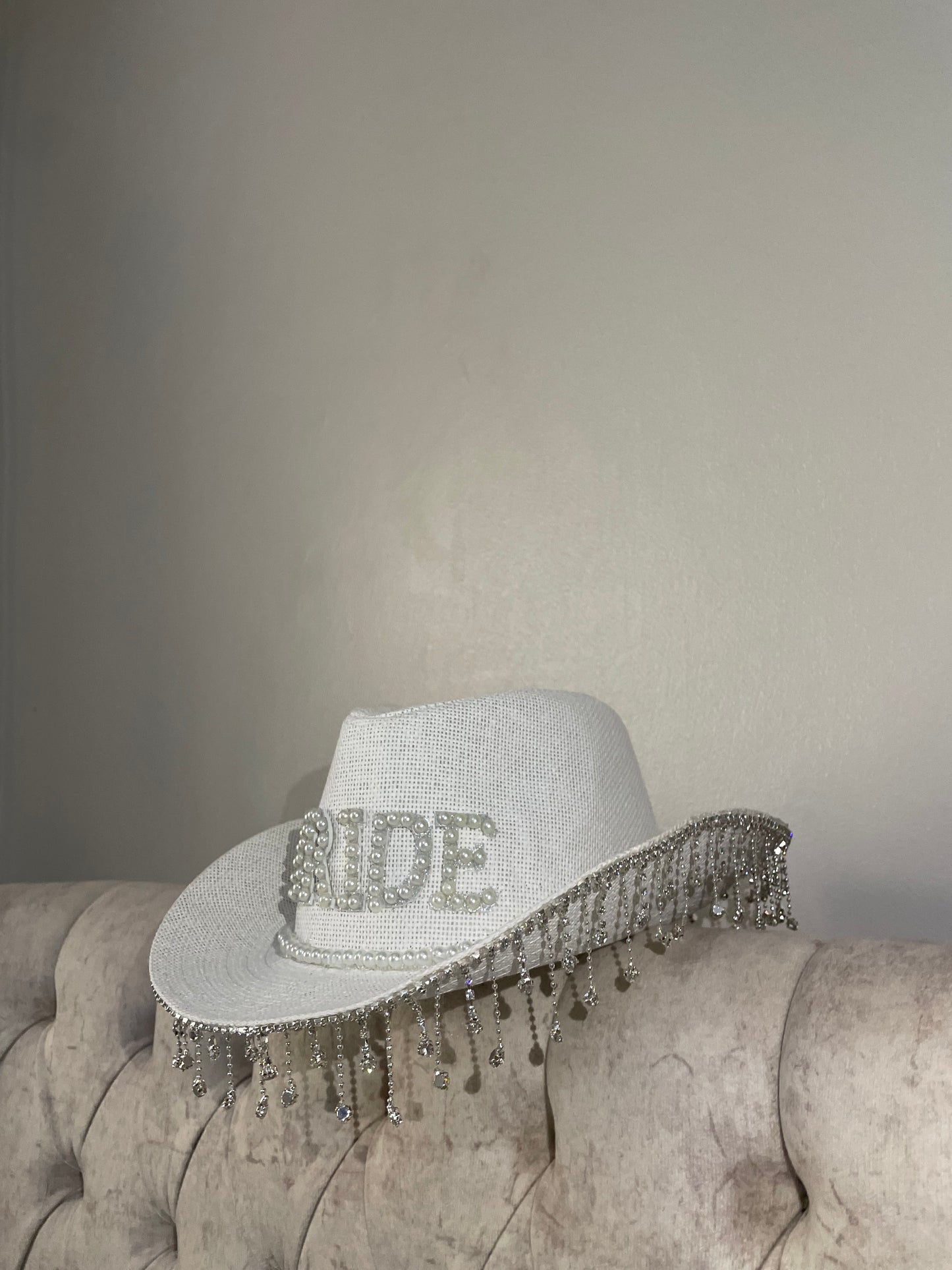 Pearly Bridal Hat