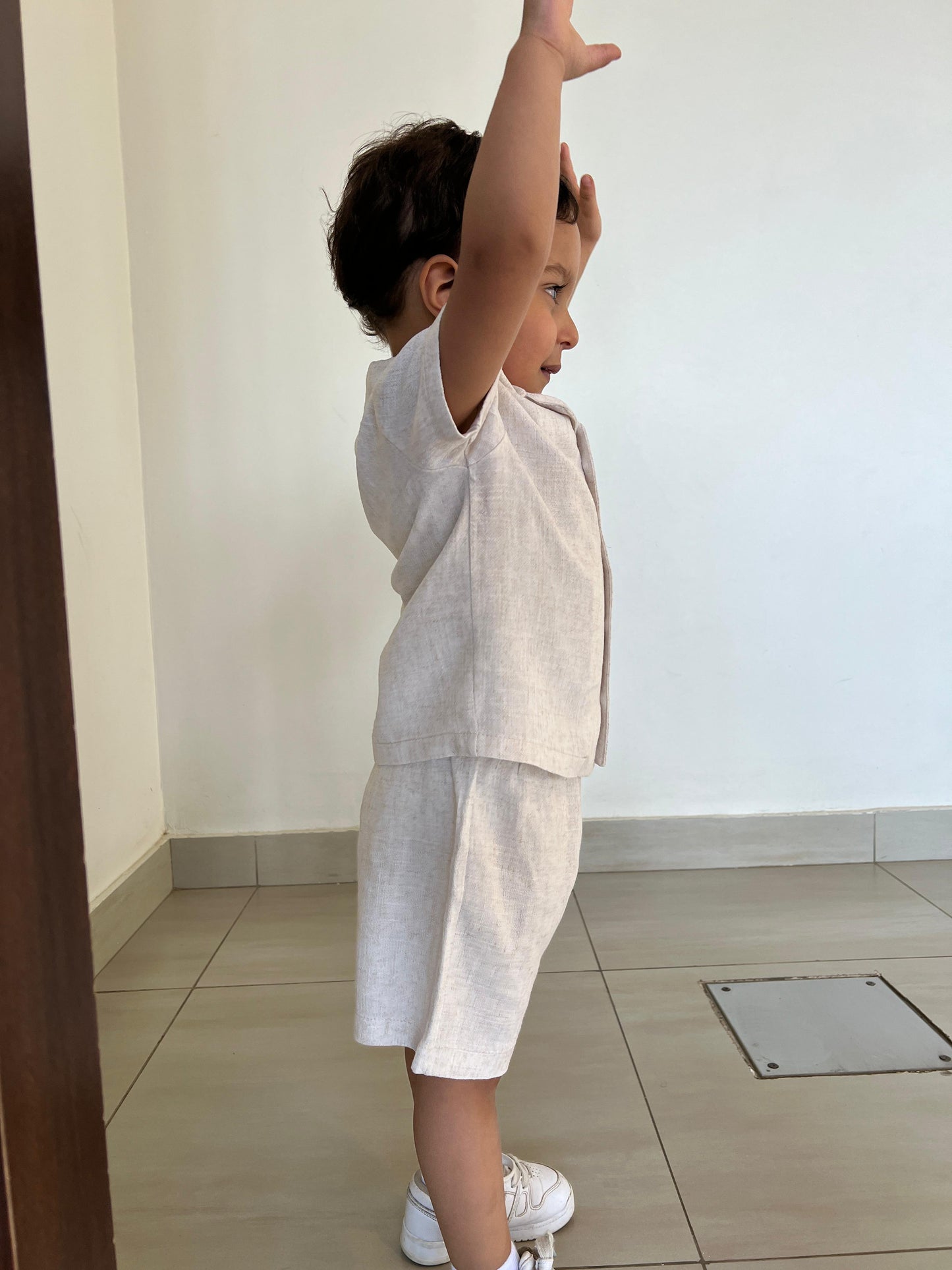 Boys Boujee linen Set